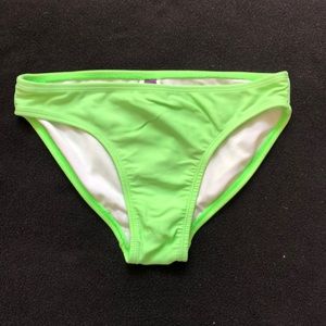 3/$20 - OP Lime Green Bikini Bottom - M (7-8)